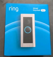 Ring Wired Doorbell Pro with 3D Motion - Satin Nickel (Video Doorbell Pro 2) New