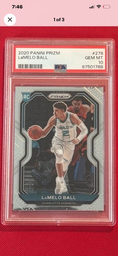 2020-21 Panini Prizm - LaMelo Ball #278 (RC) PSA 10