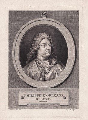 Louis-Philippe II. Joseph de Bourbon Duc d'Orleans Prince Duke Portrait 1771