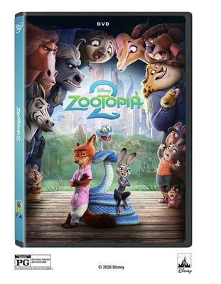 Zootopia 2 (DVD) PREORDER SHIP 3/3/26
