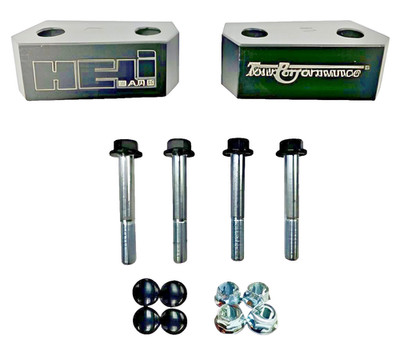 HELIBARS Tour Performance Offset Risers Black Suzuki GSX 8R # HR03197