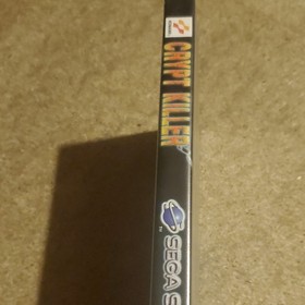 Konami Crypt Killer Sega Saturn PAL 1997 Light Gun Shooter Manual Included
