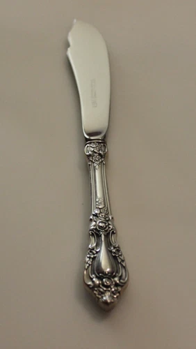 VINTAGE STERLING SILVER ELOQUENCE PATTERN BY LUNT BUTTER KNIFE 6/34"