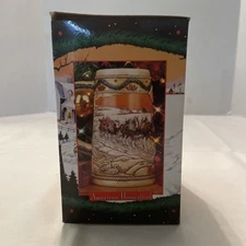 1996 Budweiser Holiday Stein Box Only