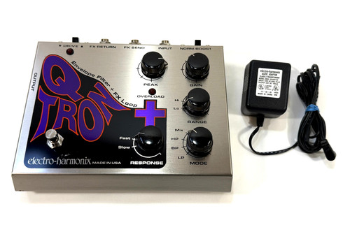Electro-Harmonix Q-Tron + Plus Envelope Filter FX Loop Effect Pedal