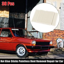 36pcs 7x100mm EVA Paintless Dent Repair Hot Melt Glue Sticks White Universal 0.24 per stick