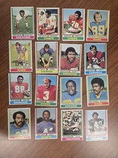 1974 Topps Football 16 Card Lot. Nice Picture!