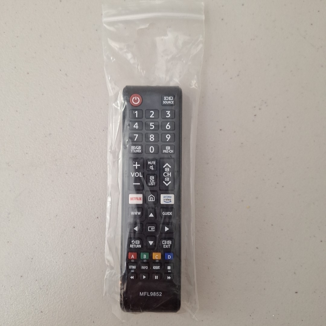 Universal Smart TV Remote Control Netflix & Prime Buttons MFL9852 NEW