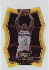 2016-17 Panini Select Premier Level Neon Yellow Prizm /75 Ian Mahinmi #104