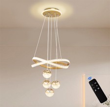 LED Pendelleuchte Dimmbar Hängelampe Esstisch Küchenlampe Pendellampe mit FB