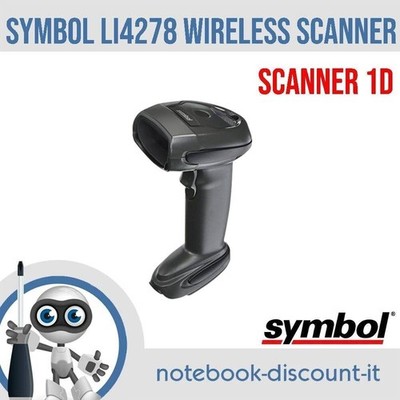 Symbol LI4278-SR20007WR BARCODE SCANNER KABELLOS !!! KEINE WIEGE!!!