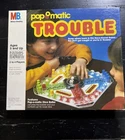 New ListingVintage 1986 Trouble Board Game Pop O Matic Milton Bradley Complete & Works