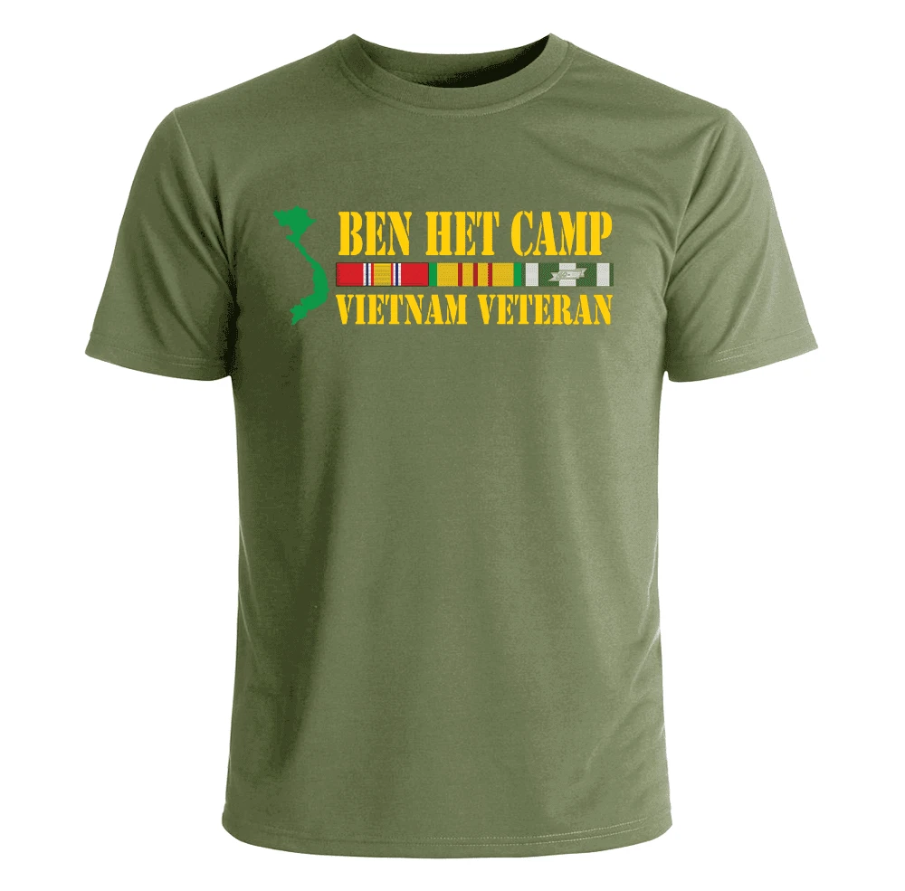 Ben Het Camp Vietnam Veteran T-Shirt
