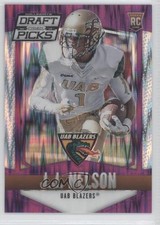 2015 Panini Prizm Collegiate Draft Picks Purple Flash 80/99 JJ Nelson #188 1s8