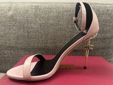 ELISABETTA FRANCHI LUXUS RIEMCHEN SANDALEN - 39 - Pink - NEU - Schuhe