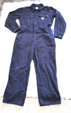 Carhartt FR Coveralls Navy 46 Tall 100 Cotton 101017 410 Flame Resistant