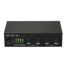 UM4x4 USB MIDI Interface 4 in /4 Out 64 MIDI Channels 4i/4o + Merge 2i4o4394