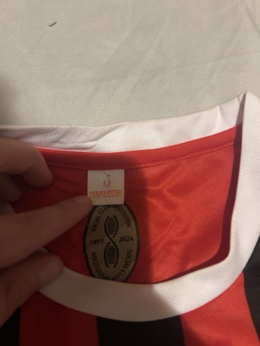 AC Milan 125th Anniversary 2024 Soccer Jersey (Men’s M) - Picture 3 of 9