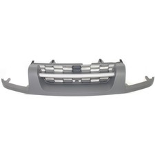 Grille For 2002-2004 Nissan Xterra Textured Black Plastic