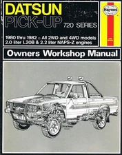 1980-1982 Datsun Pickup Truck Haynes Owners Workshop Manual Repair Service Shop