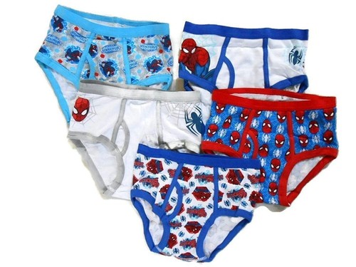 Marvel Little Boys' Spiderman Five-Pack of Briefs - Picture 2 of 2