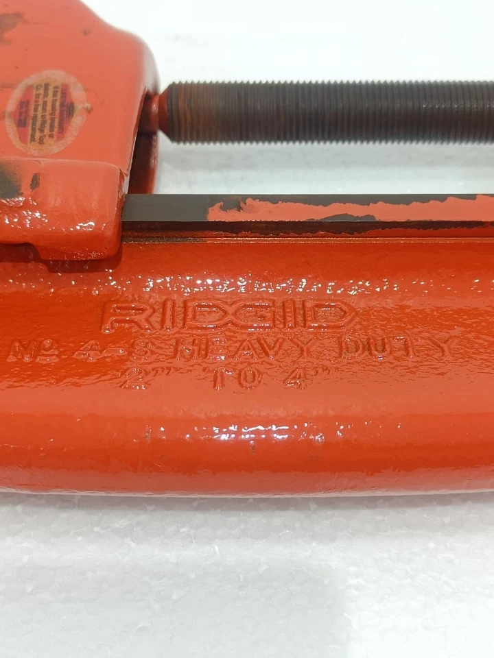 RIDGID 2-A PIPE CUTTER 32840 MANUAL PIPE CUTTING TOOL MADE IN USA HEAVY DUTY - Image 2 of 4