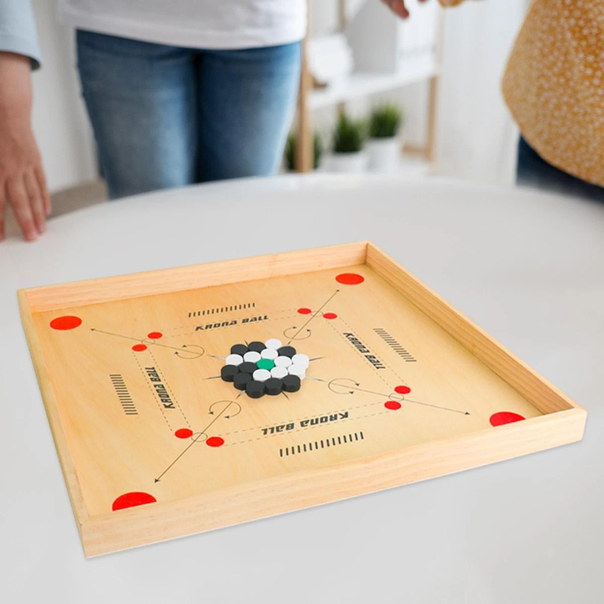 Carrom Board Family Game Contemporary Manufacture Game Boards