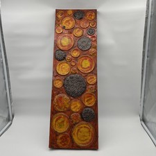 Große Urania Keramik Wandtafel von Gerda Heuckeroth für Ceramano, 1960er