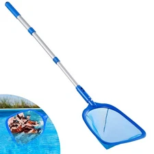 Pool Nets for Cleaning with 3 Section Pole - Swimming Pools & Outdoor Ponds S...