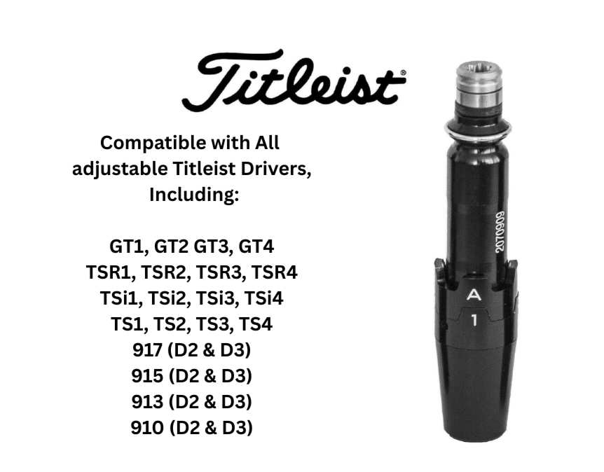 Titleist shaft Adapter .335 Driver adaptor GTS GT2 TSR TSi3 TSi2