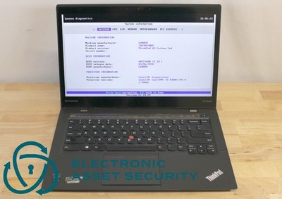 Lenovo ThinkPad X1 Carbon 2nd i5-4300U 1.90GHz 4GB RAM (No Drive)