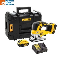 DeWalt DCS334P2-GB 18v XR Cordless Brushless Jigsaw inc 2x 5.0Ah Batts
