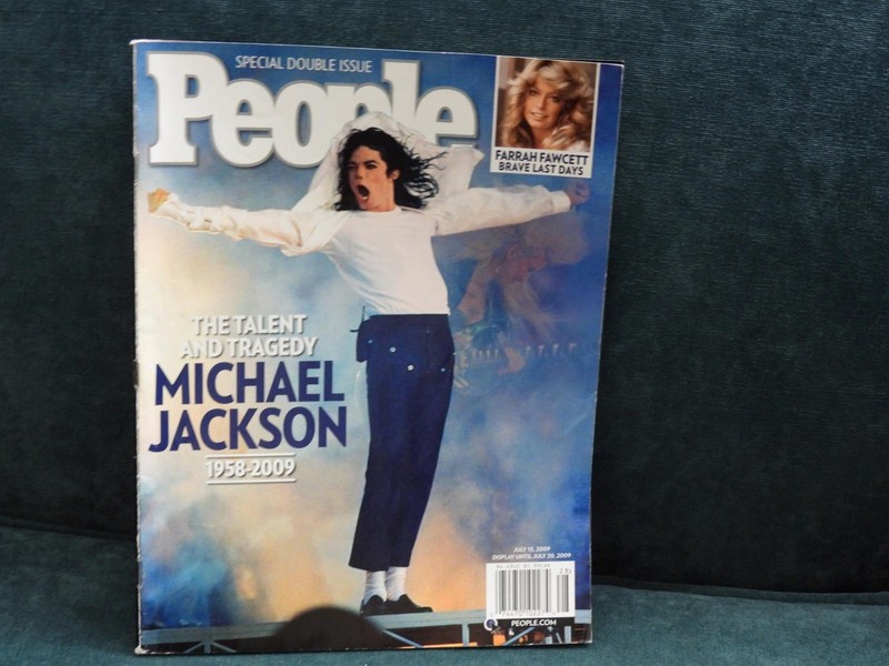THE TALENT AND TRAGEDY MICHAEL JACKSON 1958-2009 PEOPLE DOUBLE ISSUE MAGAZINE