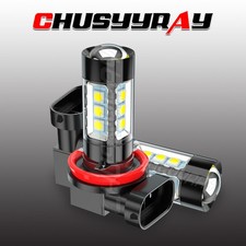 For Ford Explorer 11-15 6000K LED Fog Lamp Light Bulbs H11 Super White 2PCS