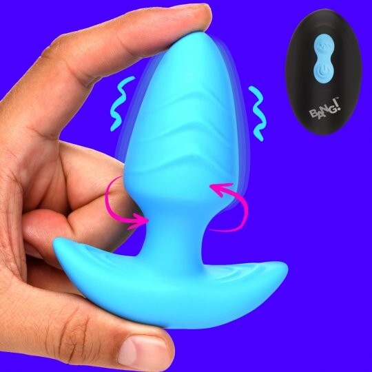 silicone vibrating butt plug Gender X Back It Up Rechargeable Silicone Vibrating Butt Plug with Rem –  The Toy Box