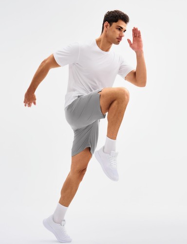 Men's Hiking Shorts Quick Dry Summer Running Shorts with Pocket for Gym Sport... - Picture 6 of 6