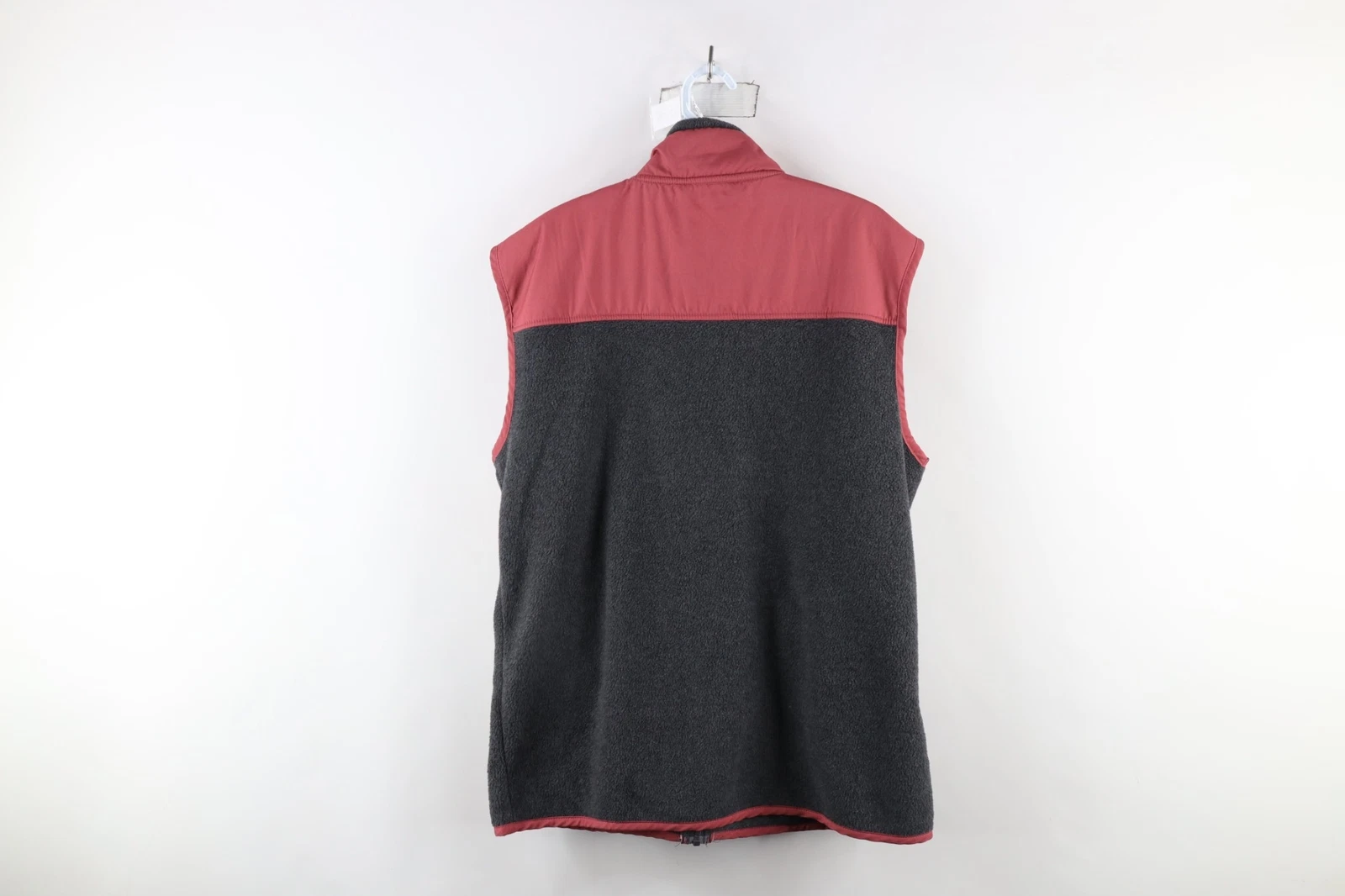 Simply Southern Mens Medium Spell Out Color Block Full Zip Fleece Vest Jacket - product detail image 13