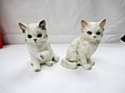 Vintage Mid Century Modern MCM An Enterprise Exclusive Canada Cat Figurines