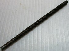 Meccano - 80c Screwed Rod 3" 76mm Zinc Original - Used Few Marks - 2nd Class P