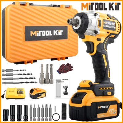 Cordless Impact Wrench Set 1/2
