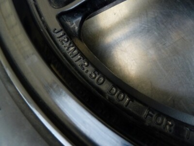 Front wheel & tire Z125 PRO 17 17-22 Kawasaki # O5 | eBay