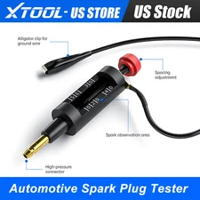 In Line Spark Plug Tester Ignition System Coil Engine Car Diagnostic Test Tool