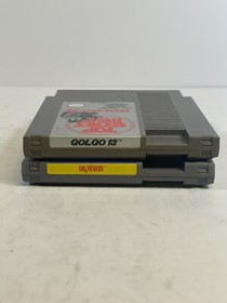 Nintendo NES Video Game Lot: Dr. Mario, Top Secret Episode Golgo 13