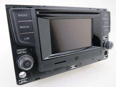 Radio Composition Color 5" Bluetooth AUX DAB Touran 5T Sportsvan Original VW - Bild 1 von 4