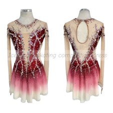 Designer and manufacturer store for girl's Ice figure skating competition dress