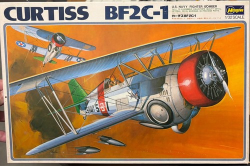 Hasegawa 1:32 # S9 Curtiss BF2C-1 USN Fighter Bomber Model Kit Neu in OVP
