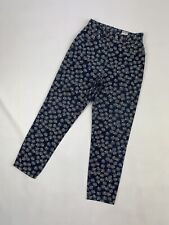 Rare vintage Moschino ladies floral pattern jeans pants size 27