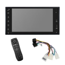 7" Double 2 Din Bluetooth Car Stereo Radio MP5 Touch Screen For Toyota Corolla