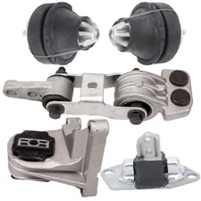 5PCS Engine Motor Mount Torque Rod Stabilizer Kit for Volvo V70 XC90 30680750