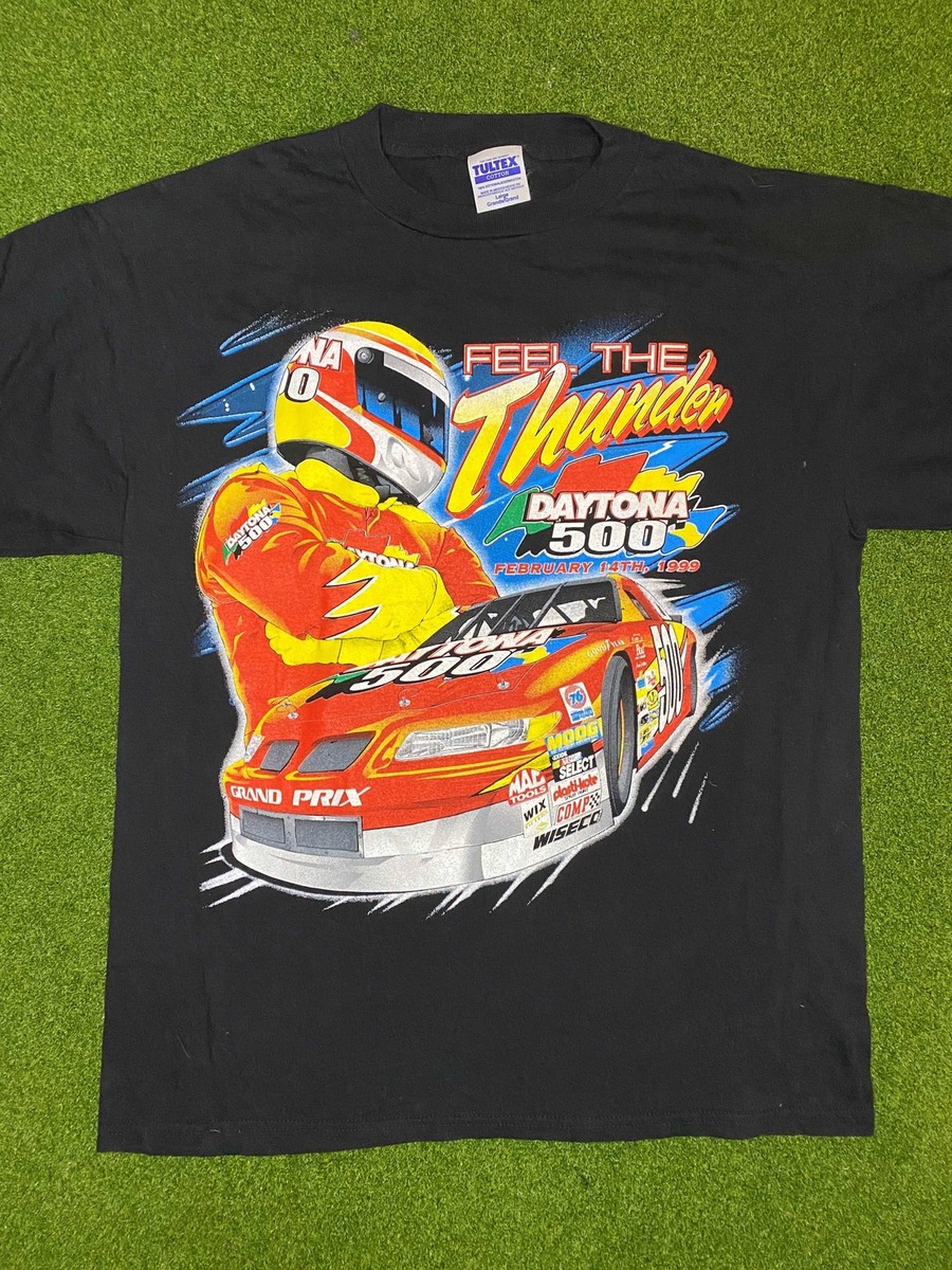 1999 Daytona 500 - Double Sided - Vintage NASCAR Tee Shirt (Large